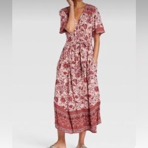 Knox Rose for Target boho midi dress Sz large NWT